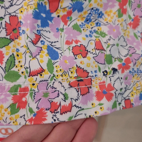 Gap - Gap for Good Multicolor Floral 5" Cotton Blend Shorts in Size 14 - Picture 7 of 16